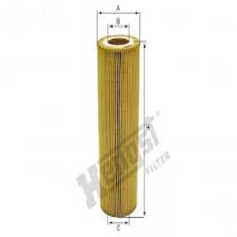 Filtro Lubrificante Sc 124 S5 380/420/440/480 08/refil Hengst