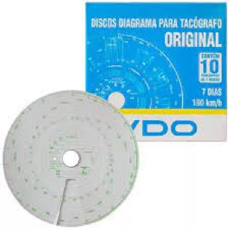 Disco Tacografo 180km Semanal Vdo