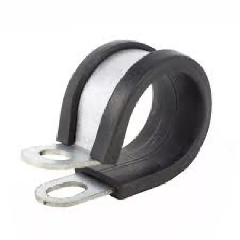 Abracadeira Com Borracha 32mm - Furo Paraf 8mm
