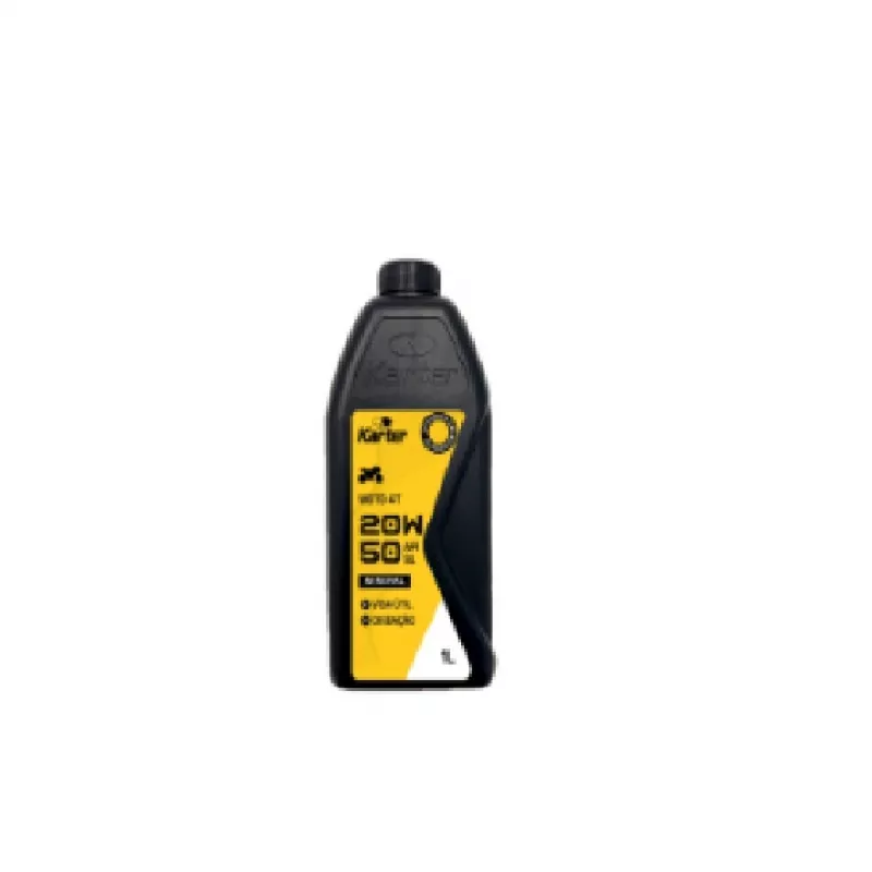 Oleo 20w50 Semi Sintetico Motor Moto 4 Tempos 1 Litro - Karter Karter
