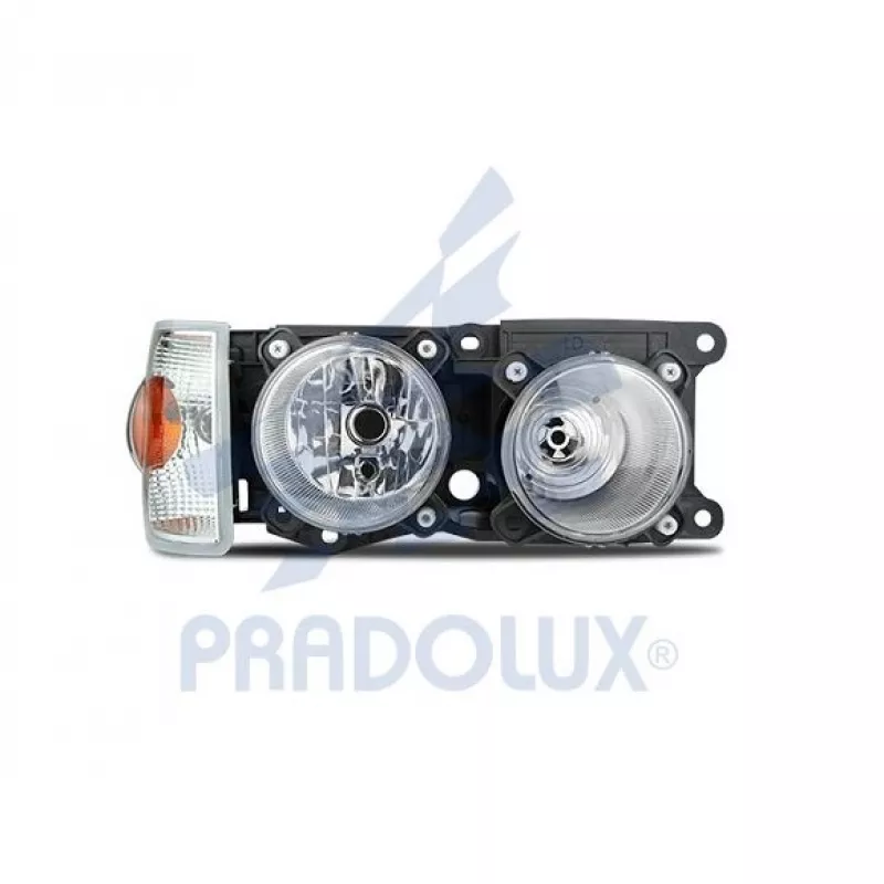 Farol Duplo Ld Mb Atron 2012 / 2021 Com Direcional Pradolux