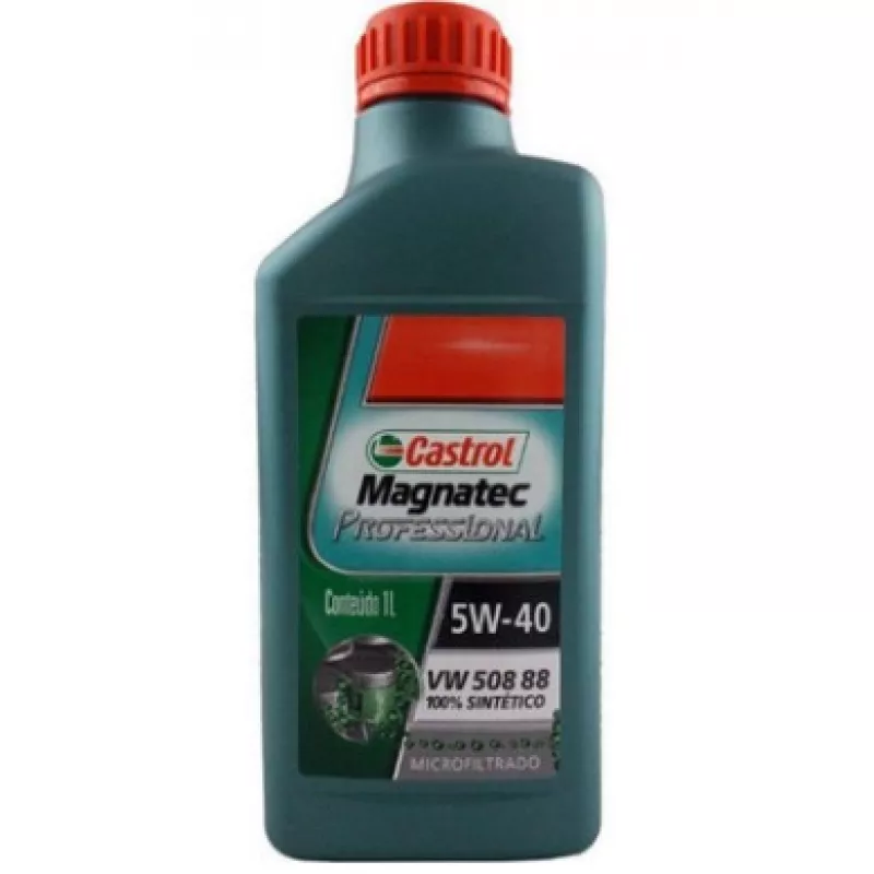 Oleo 5w40-sm Sintetico Motor Alcool/gasolina/flex 1 Litro - Castrol Castrol